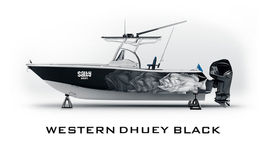 Boat wrap featuring a western Dhufish