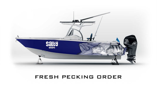 The Fresh Pecking Order Boat Wrap