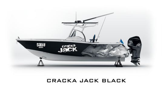 Cracka Jack Mangrove Jack Black Boat Wrap