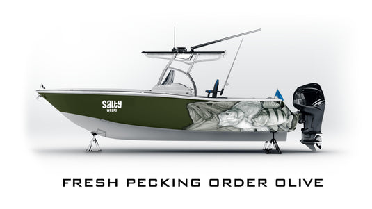 The Fresh Pecking Order Olive Boat Wrap