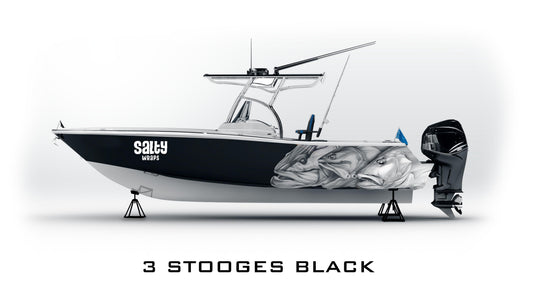 The Three Stooges Black Boat Wrap