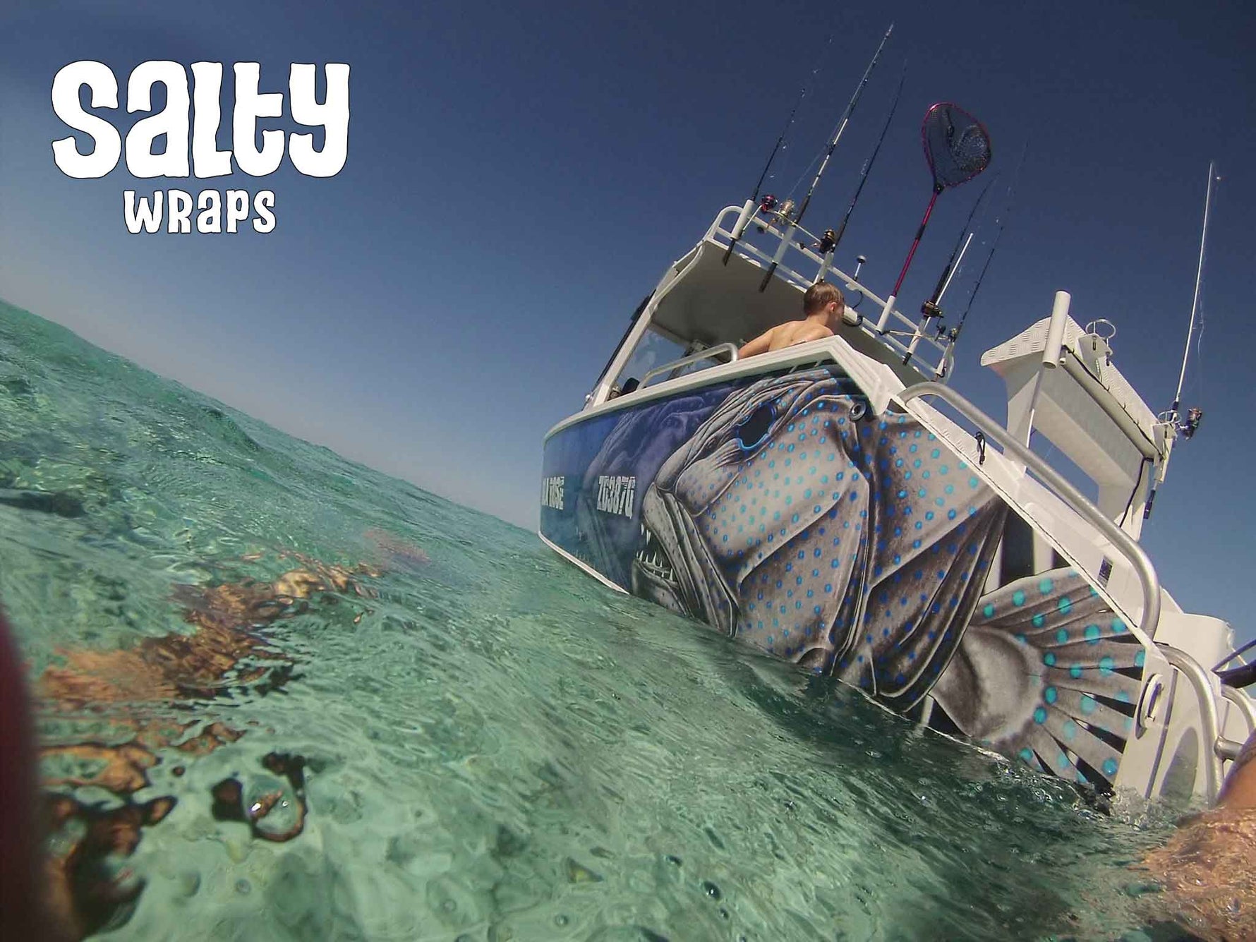 Salty Wraps | Custom Boat Wraps & Marine Graphics Australia
